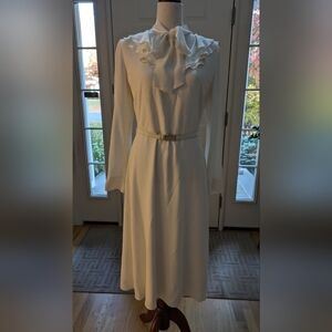 Ralph Lauren White Dress with belt